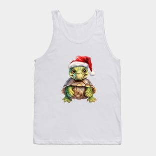 Christmas Turtle Tank Top